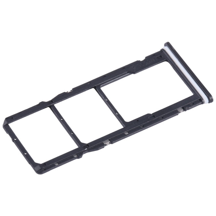 For Xiaomi Redmi A2+ SIM Card Tray + SIM Card Tray + Micro SD Card Tray (Black)