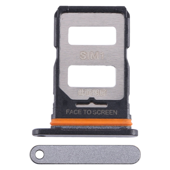 For Xiaomi Civi 3 SIM Card Tray + SIM Card Tray (Black)