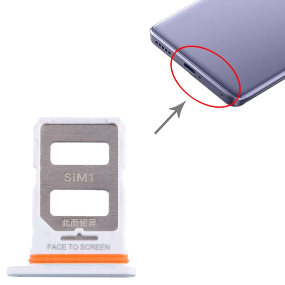 For Xiaomi Civi 3 SIM Card Tray + SIM Card Tray (Blue)