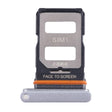 For Xiaomi Redmi Note 12T Pro SIM Card Tray + SIM Card Tray (Silver) - Card Tray by PMC TechLife | Online Shopping South Africa | PMC TechLife