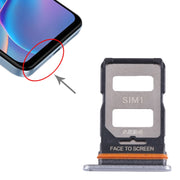 For Xiaomi Redmi Note 12T Pro SIM Card Tray + SIM Card Tray (Silver)