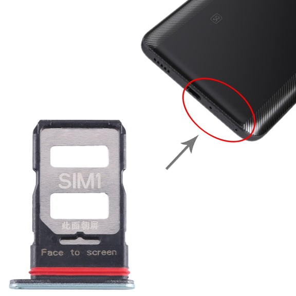 For Xiaomi Redmi K60 Pro SIM Card Tray + SIM Card Tray (Green)