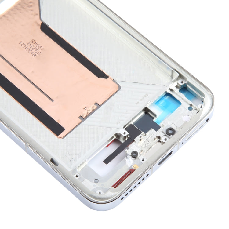 For Xiaomi 14 Original Front Housing LCD Frame Bezel Plate (Silver)