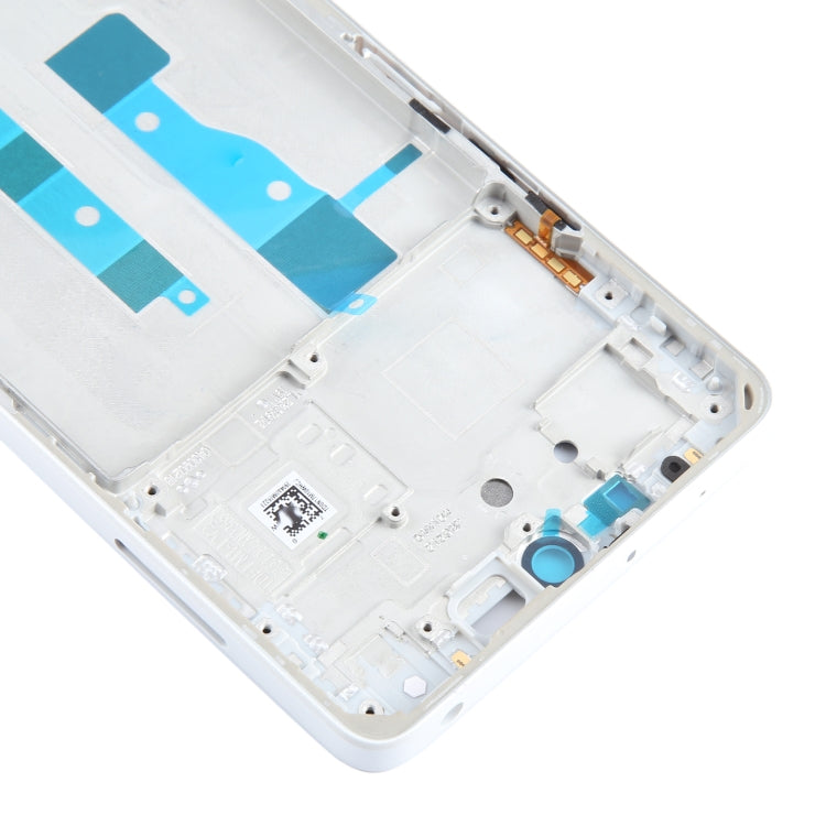 For Xiaomi Redmi Note 13 5G Original Front Housing LCD Frame Bezel Plate (White)