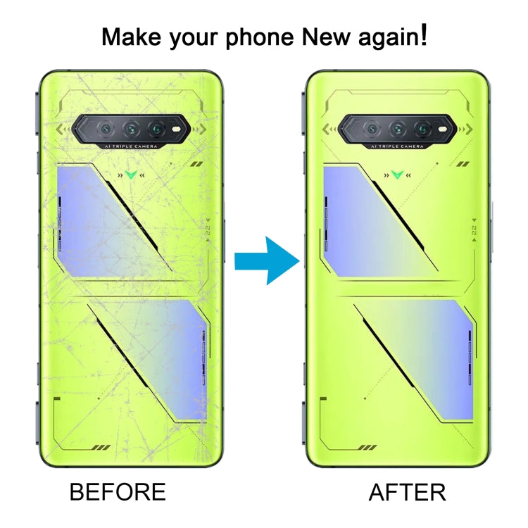 For Xiaomi Black Shark 5 RS Original Battery Back Cover(Yellow)