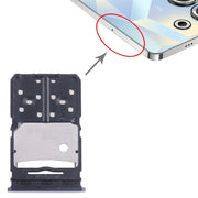 For Tecno Camon 20 SIM Card Tray + Micro SD Card Tray (Blue)
