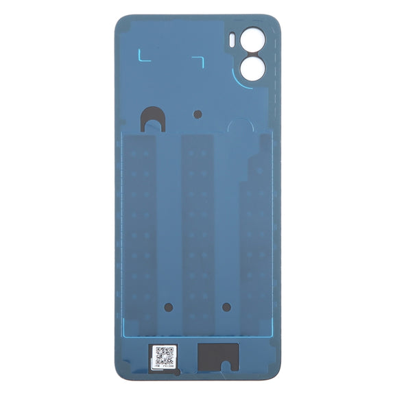 For Motorola Moto E22s Original Battery Back Cover(Black)