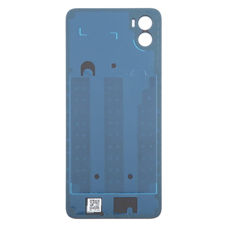 For Motorola Moto E22s Original Battery Back Cover(Black)