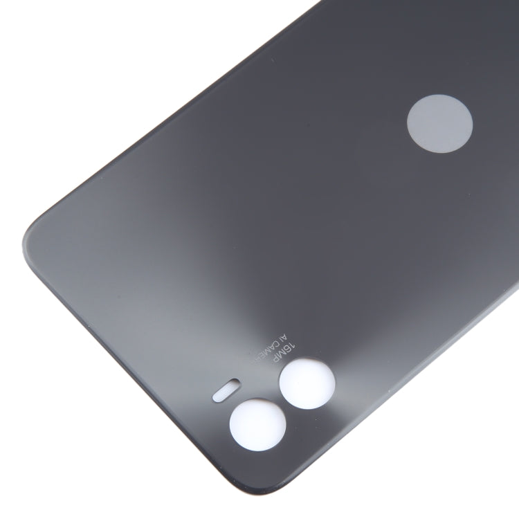 For Motorola Moto E22s Original Battery Back Cover(Black)