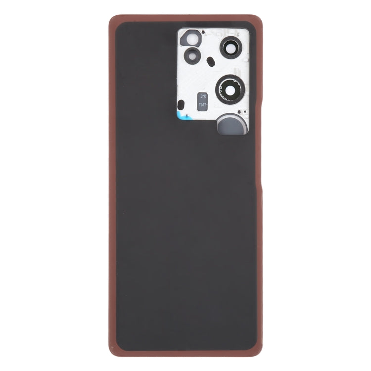 For vivo V29 Pro Original Battery Back Cover with Camera Lens Cover(Purple Red)