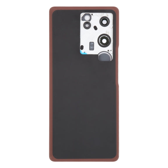 For vivo V29 Pro Original Battery Back Cover with Camera Lens Cover(Purple Red)