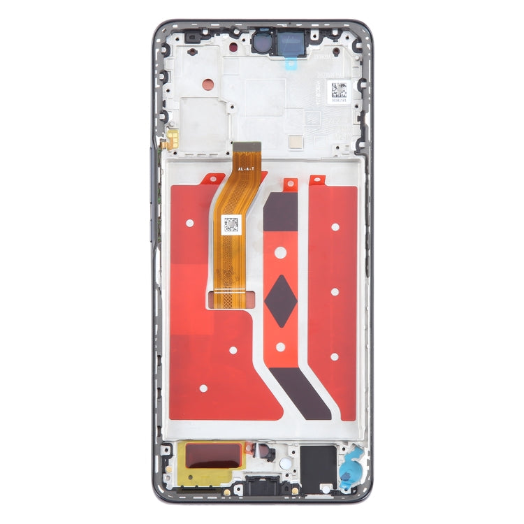 For Honor X50 Original LCD Screen Digitizer Full Assembly with Frame (Black)