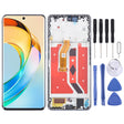 For Honor X50 Original LCD Screen Digitizer Full Assembly with Frame (Silver) - LCD Screen by PMC TechLife | Online Shopping South Africa | PMC TechLife