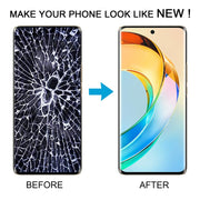 For Honor X50 Original LCD Screen Digitizer Full Assembly with Frame (Gold)