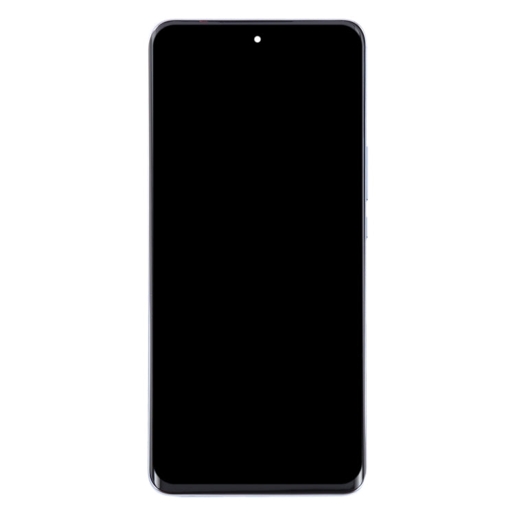 For Honor X9b Original LCD Screen Digitizer Full Assembly with Frame (Silver)