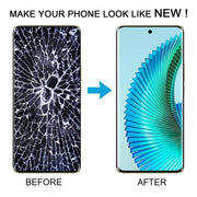 For Honor Magic6 Lite Original LCD Screen Digitizer Full Assembly with Frame (Silver)