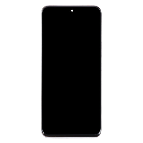 For Honor 100 Original LCD Screen Digitizer Full Assembly with Frame (Silver)