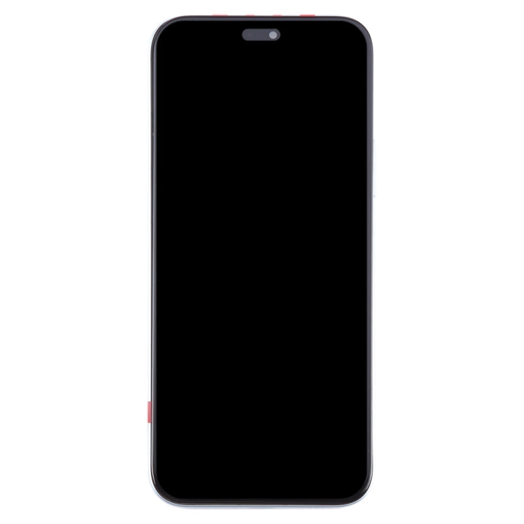 For Honor X50i+ Original LCD Screen Digitizer Full Assembly with Frame (Silver)