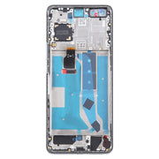 For Huawei Nova 10 Pro Original LCD Screen Digitizer Full Assembly with Frame (Silver)