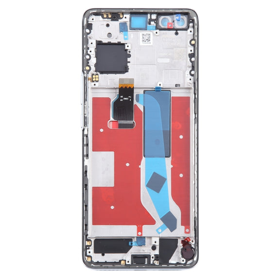 For Huawei Nova 11 Pro Original LCD Screen Digitizer Full Assembly with Frame (Silver)