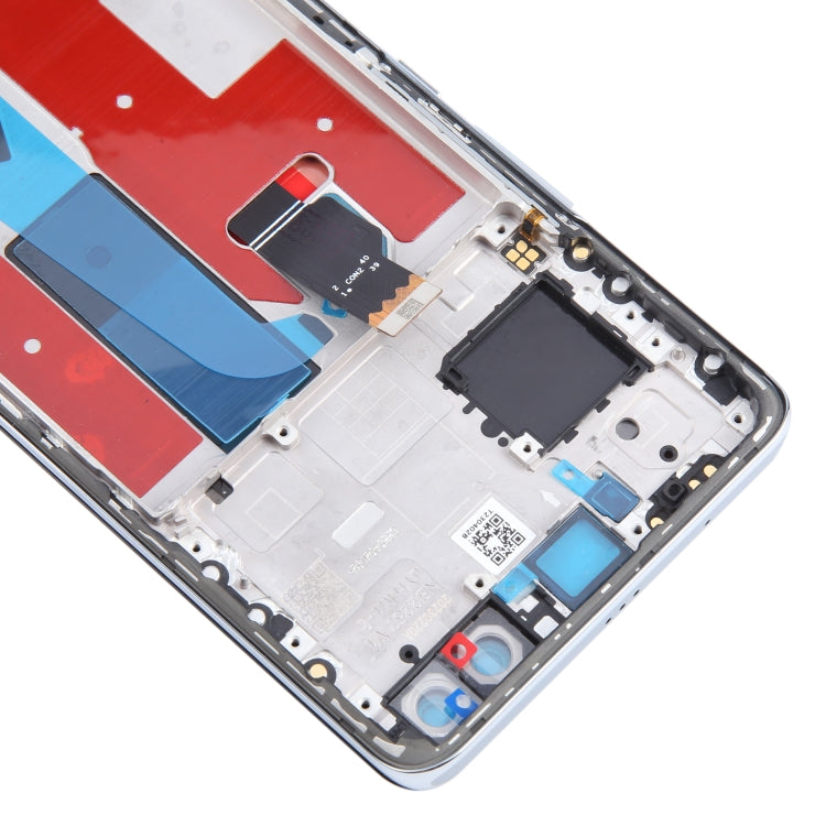 For Huawei Nova 11 Pro Original LCD Screen Digitizer Full Assembly with Frame (Silver)