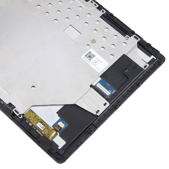 For Lenovo 10W 10 inch LCD Screen Digitizer Full Assembly with Frame (Black)