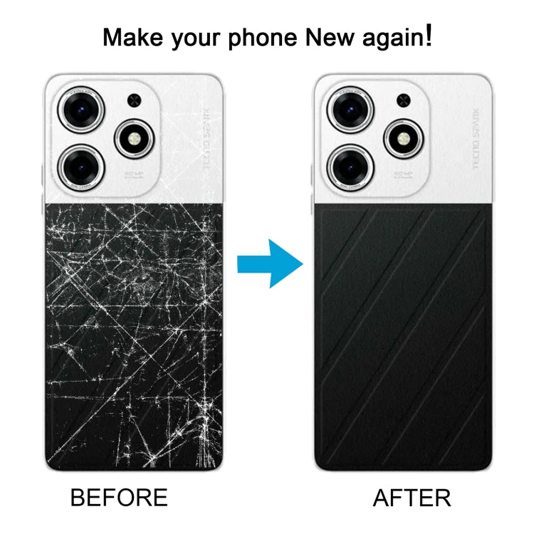 For Tecno Spark 10 Pro KI7 Original Battery Back Cover(White)