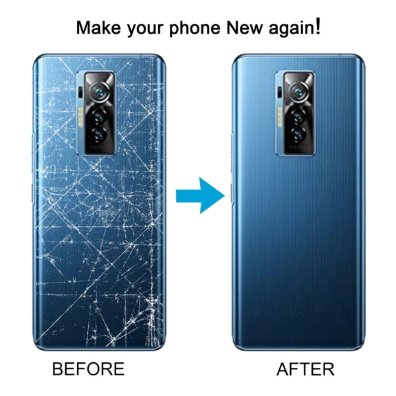 For Tecno Phantom X AC8 Original Battery Back Cover(Orange)