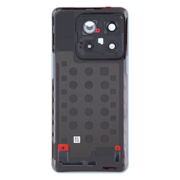 For OnePlus 10T Battery Back Cover with Camera Lens Cover(Green)
