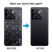 For OnePlus 10T Battery Back Cover with Camera Lens Cover(Green)