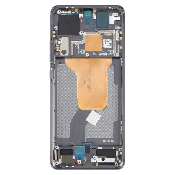 For Xiaomi 12S Original AMOLED Material LCD Screen Digitizer Full Assembly with Frame (Black)