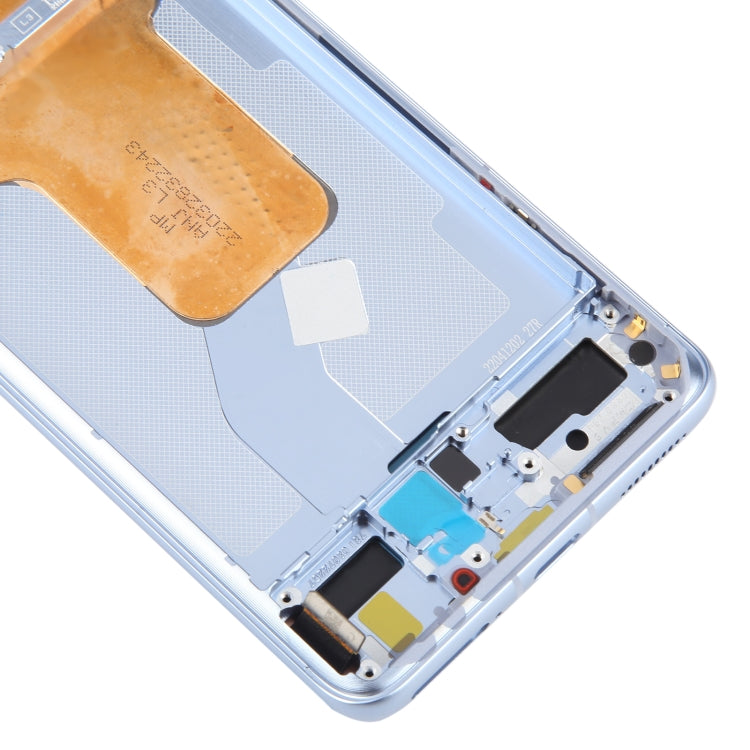 For Xiaomi 12S Original AMOLED Material LCD Screen Digitizer Full Assembly with Frame (Blue)