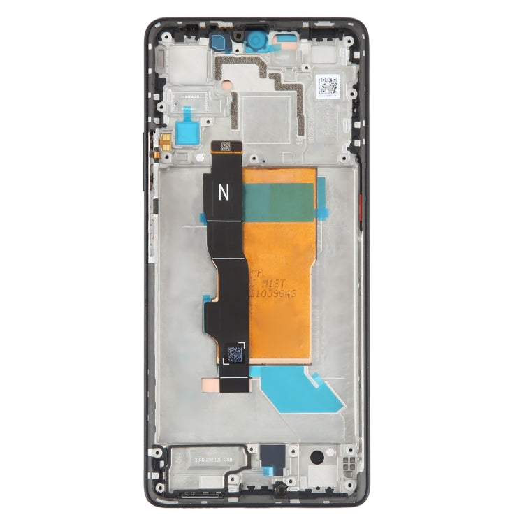 For Xiaomi Poco F5 Original AMOLED Material LCD Screen Digitizer Full Assembly with Frame (Black)