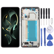 For Xiaomi Redmi K60 Ultra Original AMOLED Material LCD Screen Digitizer Full Assembly with Frame (Black)