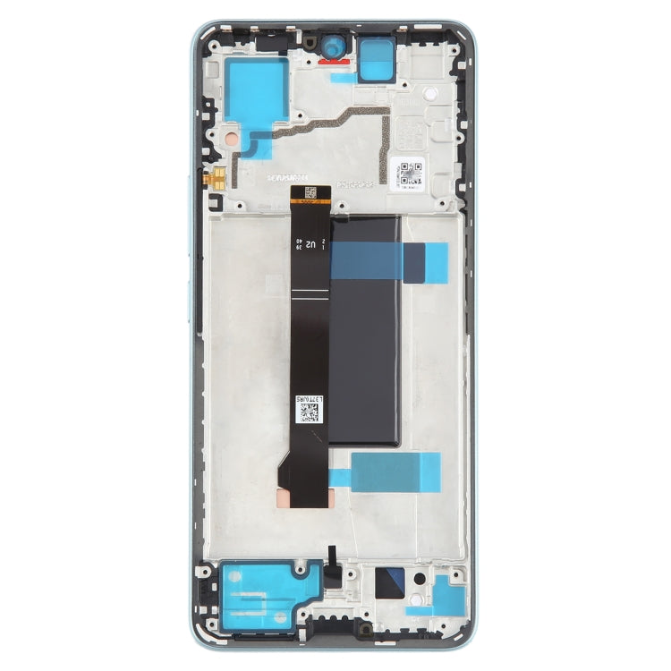 For Xiaomi Poco X6 Original AMOLED Material LCD Screen Digitizer Full Assembly with Frame (Blue)
