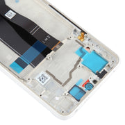 For Xiaomi Poco X6 Original AMOLED Material LCD Screen Digitizer Full Assembly with Frame (White)