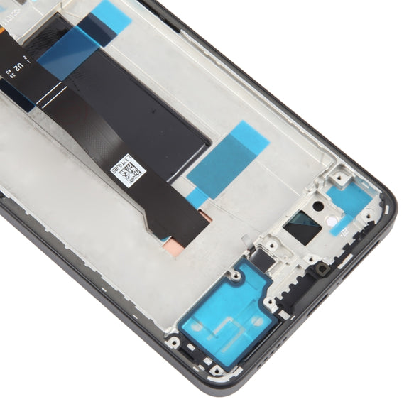 For Xiaomi Redmi Note 13 Pro 5G Original AMOLED Material LCD Screen Digitizer Full Assembly with Frame (Black)