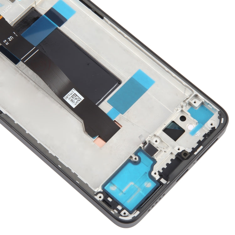 For Xiaomi Redmi Note 13 Pro 5G Original AMOLED Material LCD Screen Digitizer Full Assembly with Frame (Black)