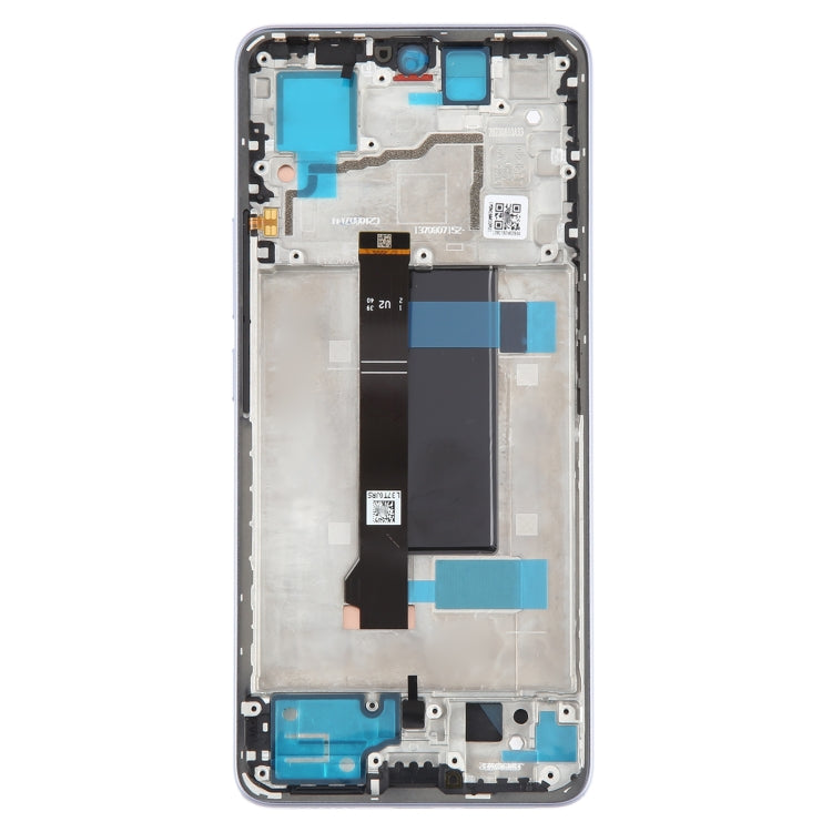 For Xiaomi Redmi Note 13 Pro 5G Original AMOLED Material LCD Screen Digitizer Full Assembly with Frame (Purple)