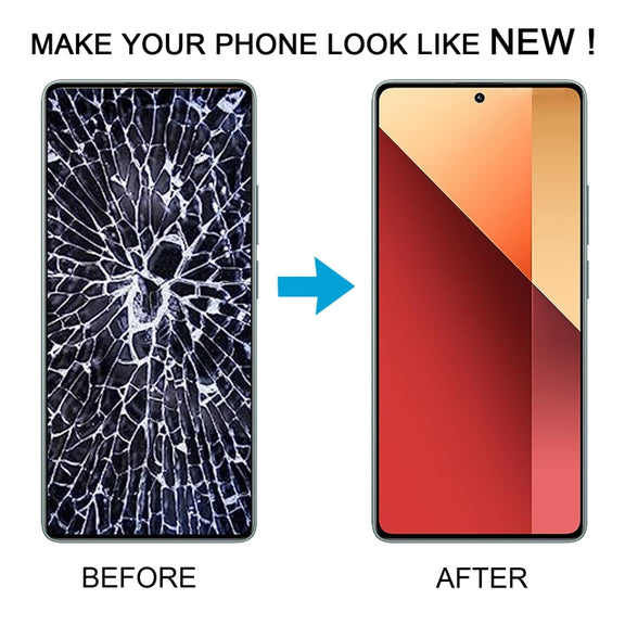 For Xiaomi Redmi Note 13 Pro 4G Original AMOLED Material LCD Screen Digitizer Full Assembly with Frame (Black)