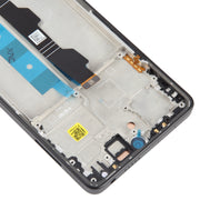 For Xiaomi Poco M6 Pro 4G Original AMOLED Material LCD Screen Digitizer Full Assembly with Frame (Black)
