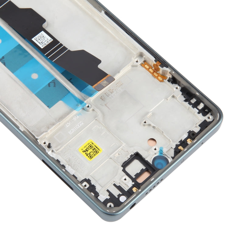 For Xiaomi Poco M6 Pro 4G Original AMOLED Material LCD Screen Digitizer Full Assembly with Frame (Blue)