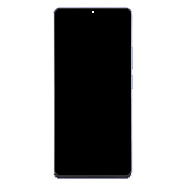 For Xiaomi Poco M6 Pro 4G Original AMOLED Material LCD Screen Digitizer Full Assembly with Frame (Purple)