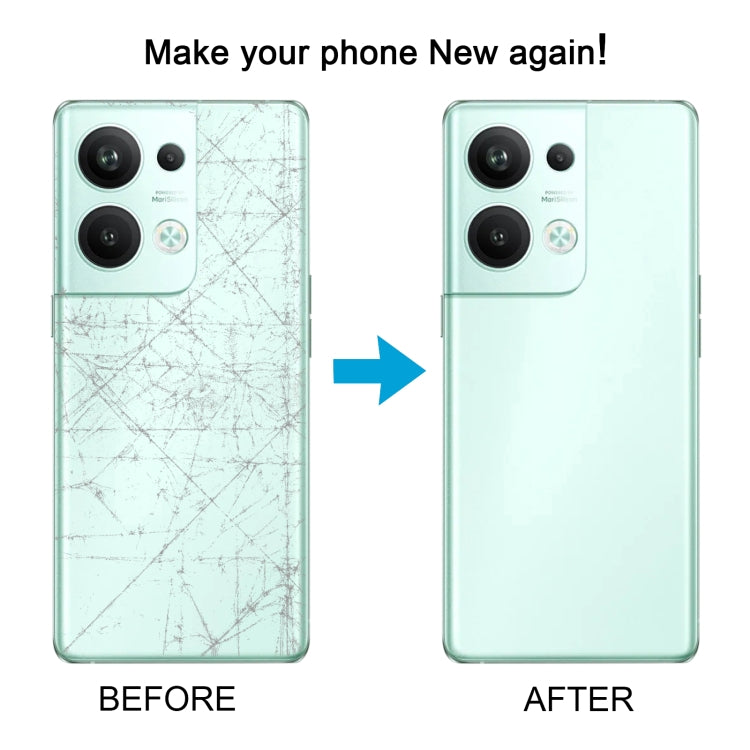For OPPO Reno9 Pro+ Original Battery Back Cover with Camera Lens Cover(Blue)