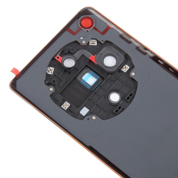 For OPPO Find X7 Ultra Original Battery Back Cover with Camera Lens Cover(Brown)