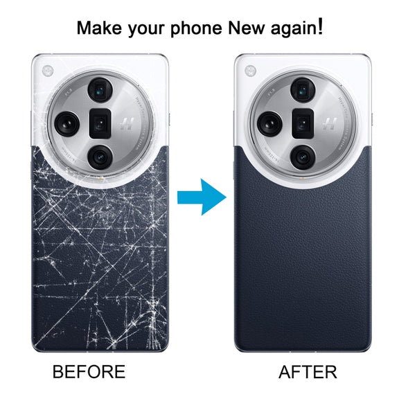 For OPPO Find X7 Ultra Original Battery Back Cover with Camera Lens Cover(Brown)