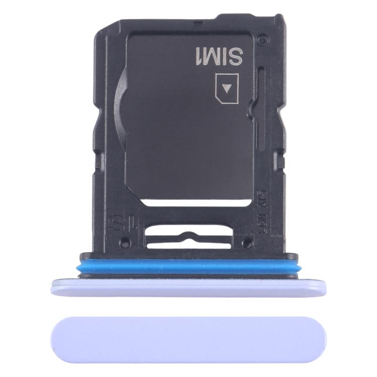 For Sony Xperia 10 V Original SIM Card Tray + Micro SD Card Tray (Purple)