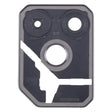 For Tecno Pova 6 Pro Original Rear Camera Frame (Black) - Camera Parts by PMC TechLife | Online Shopping South Africa | PMC TechLife | Buy Now Pay Later Mobicred