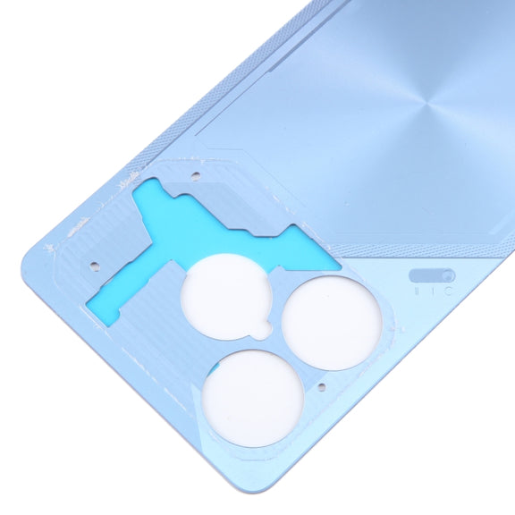 For Tecno Pova 6 Pro Original Battery Back Cover(Blue)