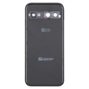 For Google Pixel 8a Original Battery Back Cover with Camera Lens Cover(Black)